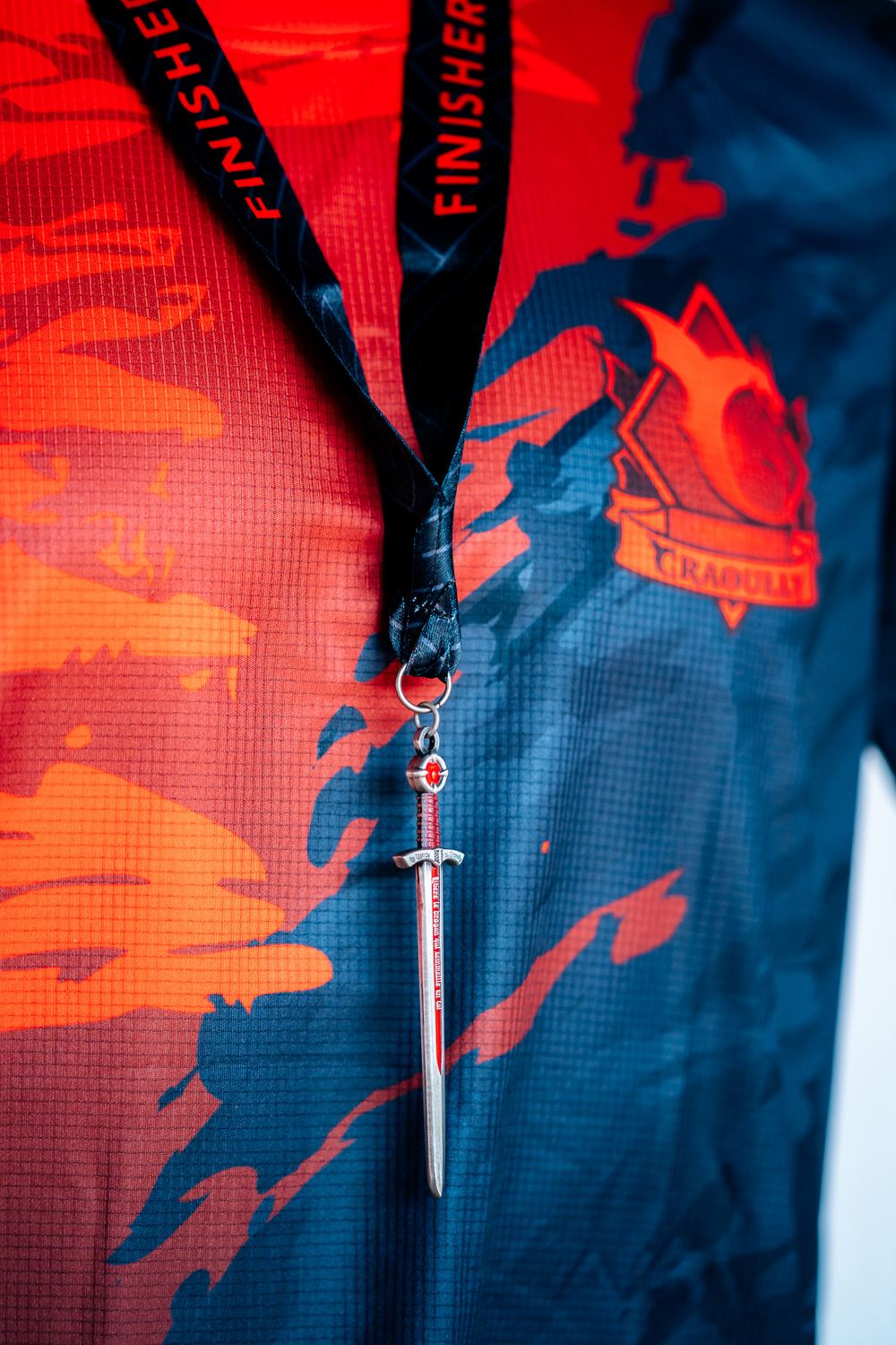 Maillot finisher et médaille épée du Festival
